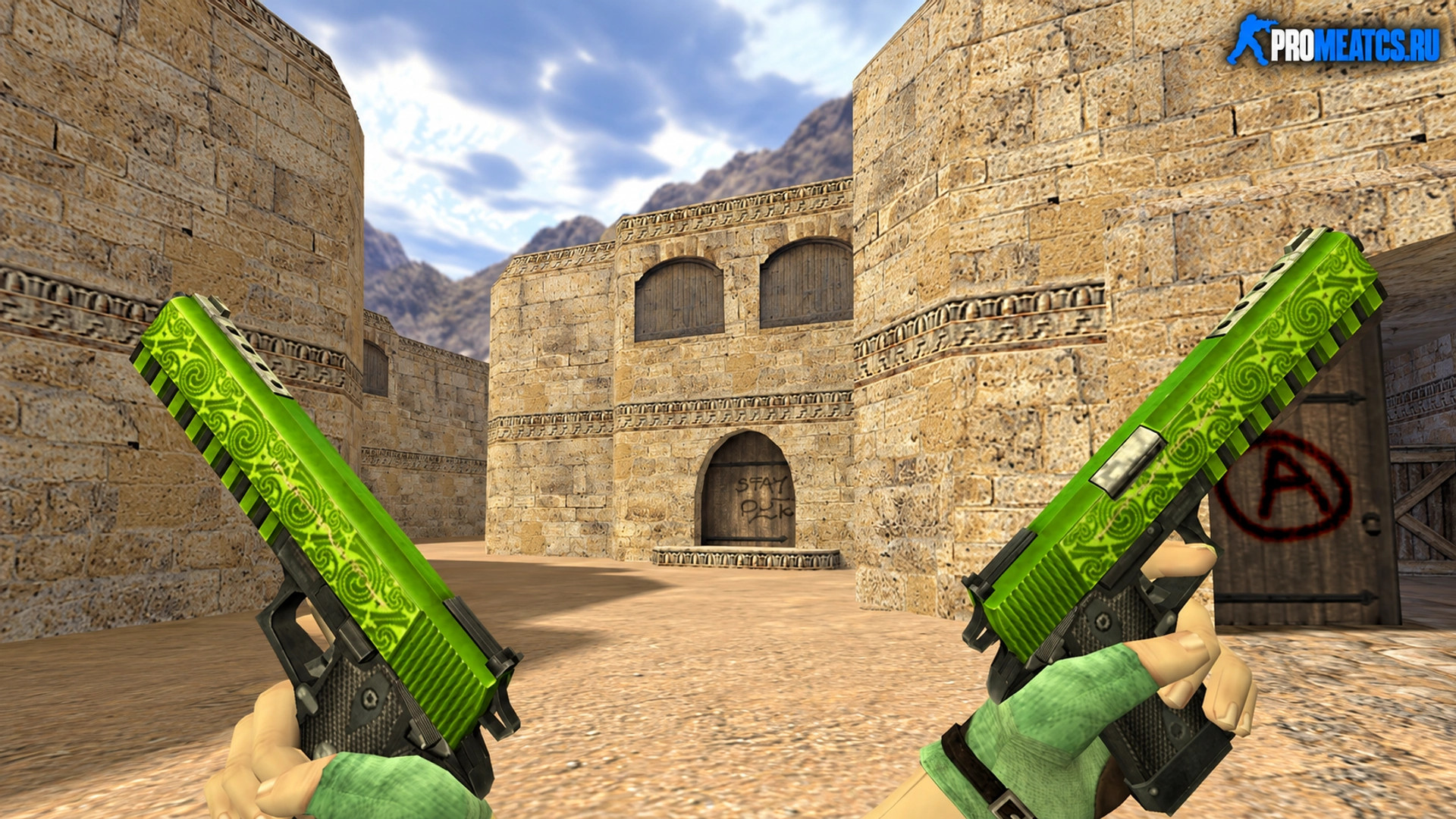 Модель Dual Elites Двойное отравление для CS 1.6 — скриншот 1