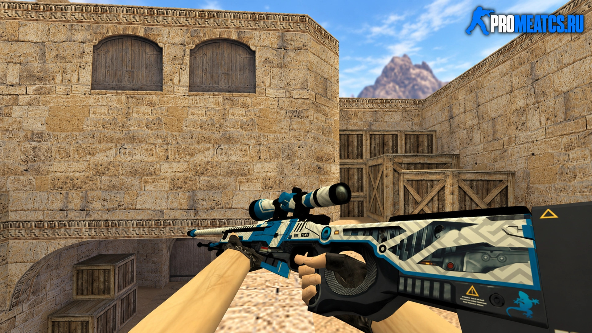 Модель AWP «Рельсотрон» для CS 1.6 — скриншот 1
