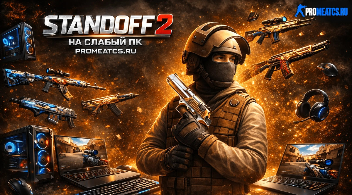 Standoff 2 (СтандОФФ 2) на слабый ПК — скриншот 1