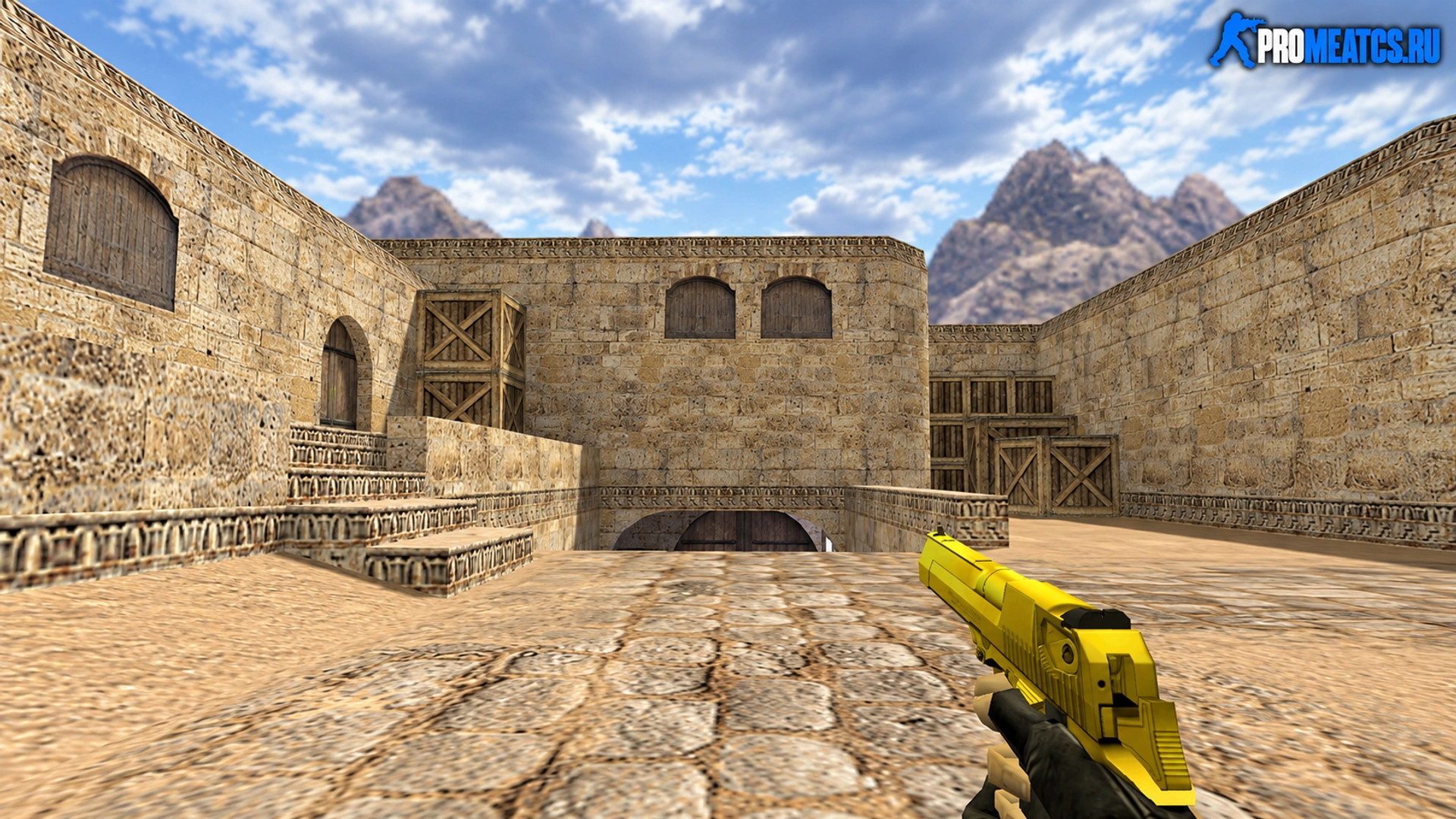 Модель Deagle Золотой для CS 1.6 — скриншот 1