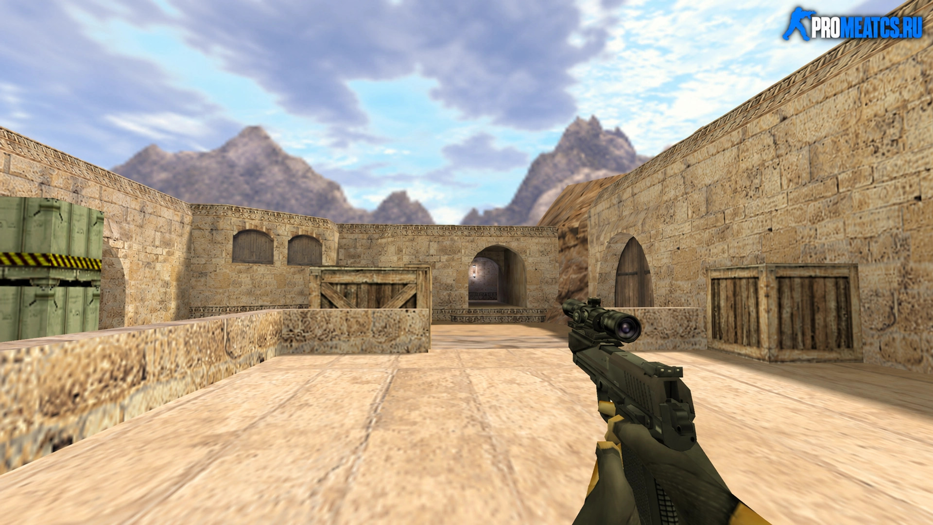 Модель USP с оптикой для CS 1.6 — скриншот 1