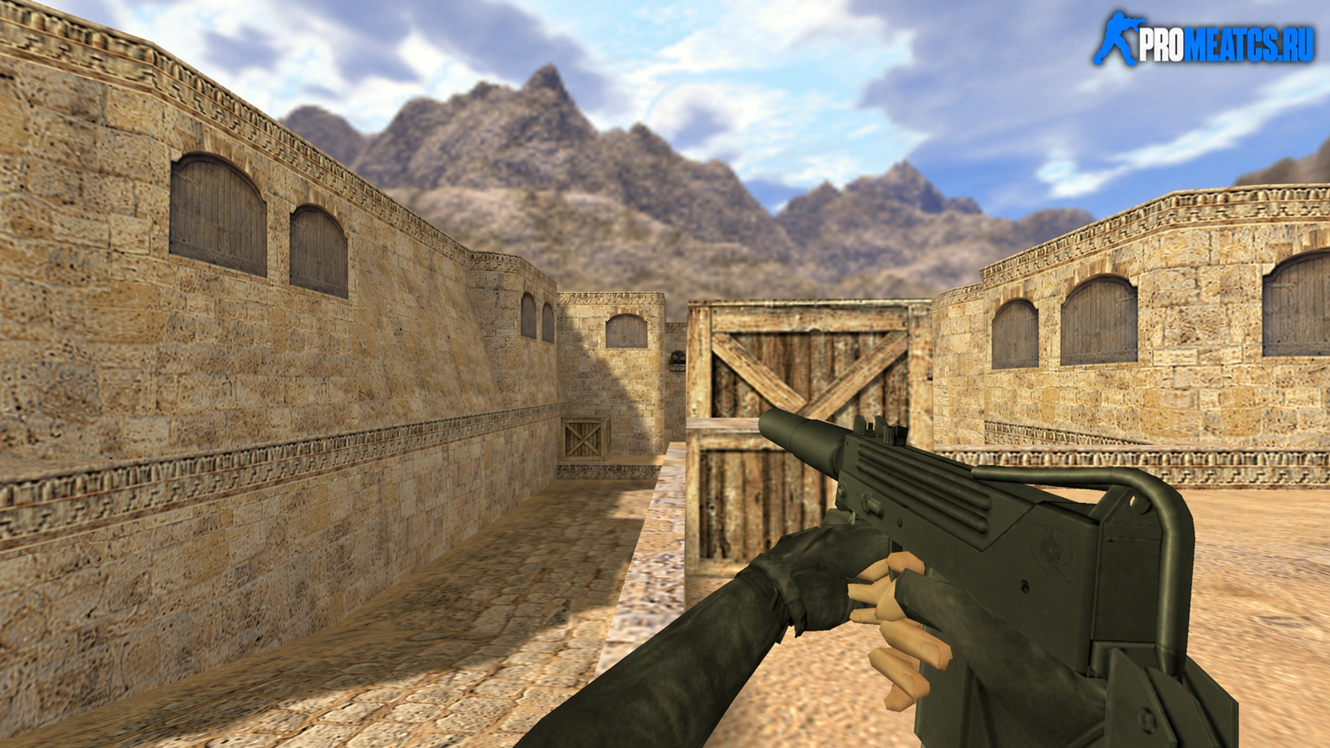 Модель MAC-10 с глушителем для CS 1.6 — скриншот 1