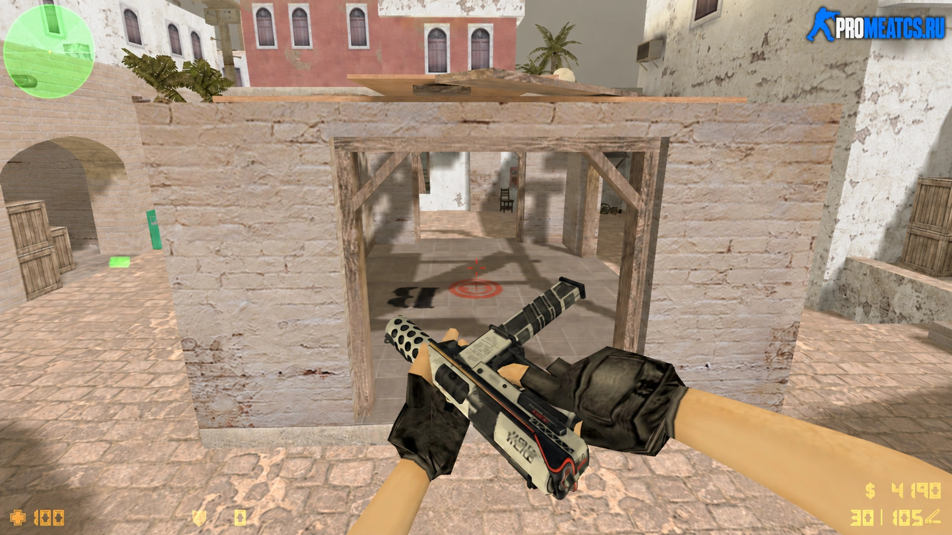 Модель TEC-9 «Ядро» для CS 1.6 — скриншот 1