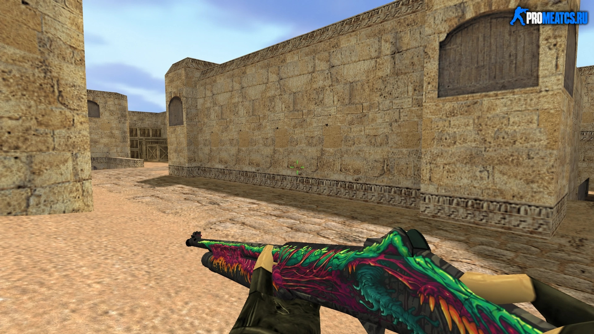 Модель HD Nova «Hyper Beast» с анимацией осмотра для CS 1.6 — скриншот 1