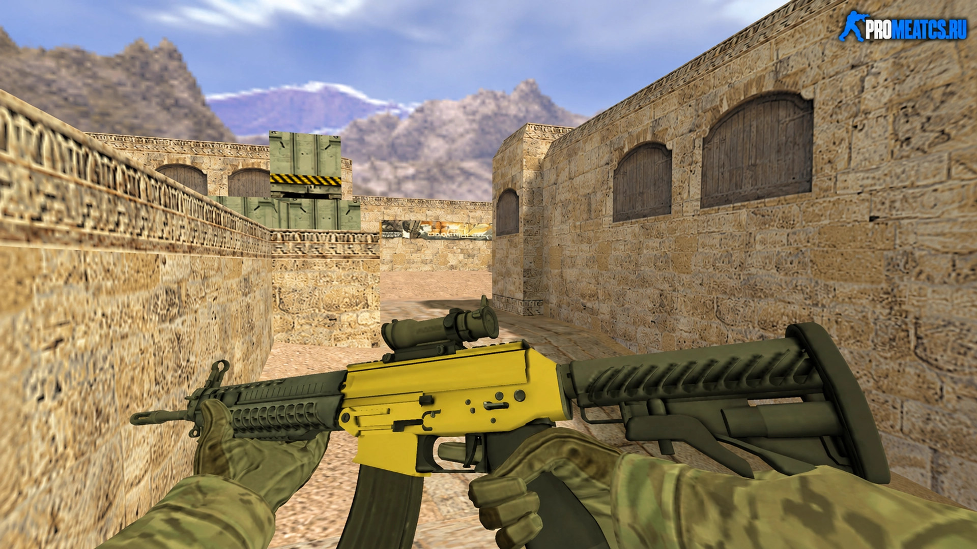 Модель SG-553 «Бульдозер» для CS 1.6 — скриншот 1