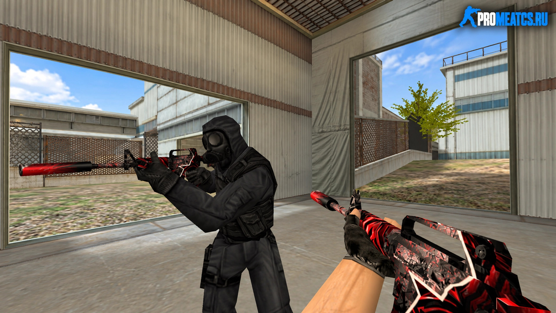 Модель M4A1 «Starladder» для CS 1.6 — скриншот 1