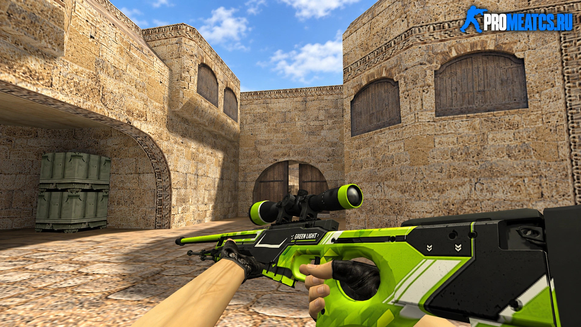 Модель AWP «Блокировка» для CS 1.6 — скриншот 1