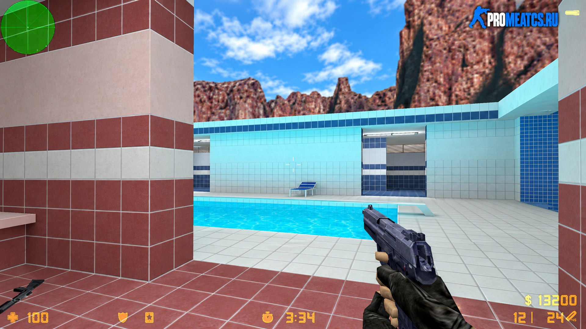 Модель Стандартный USP для CS 1.6 — скриншот 1
