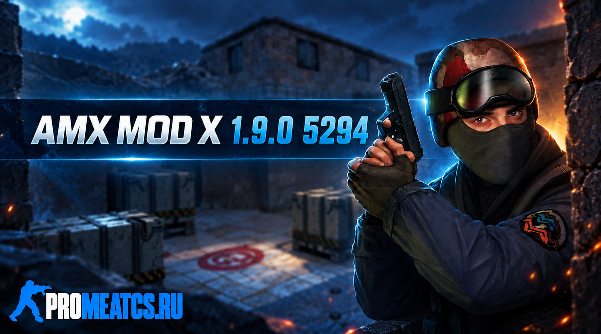 AMX Mod X 1.9.0 5294 для сервера CS 1.6 — скриншот 1
