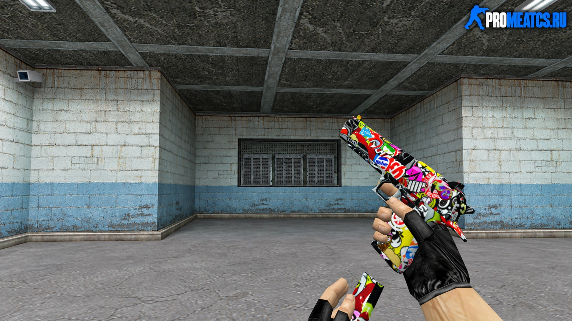 Модель Deagle Sticker для CS 1.6 — скриншот 1