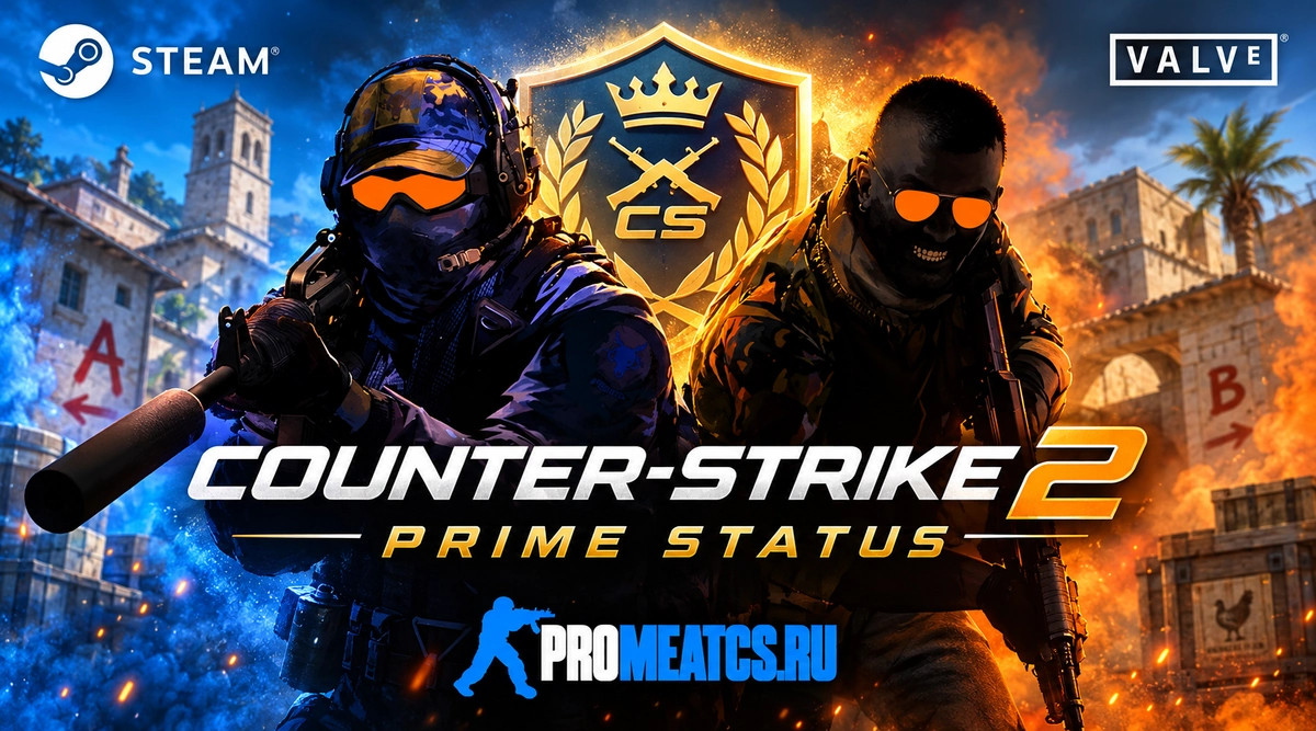 Counter-Strike 2 (CS 2) Prime Status - КС 2 с прайм статусом — скриншот 1