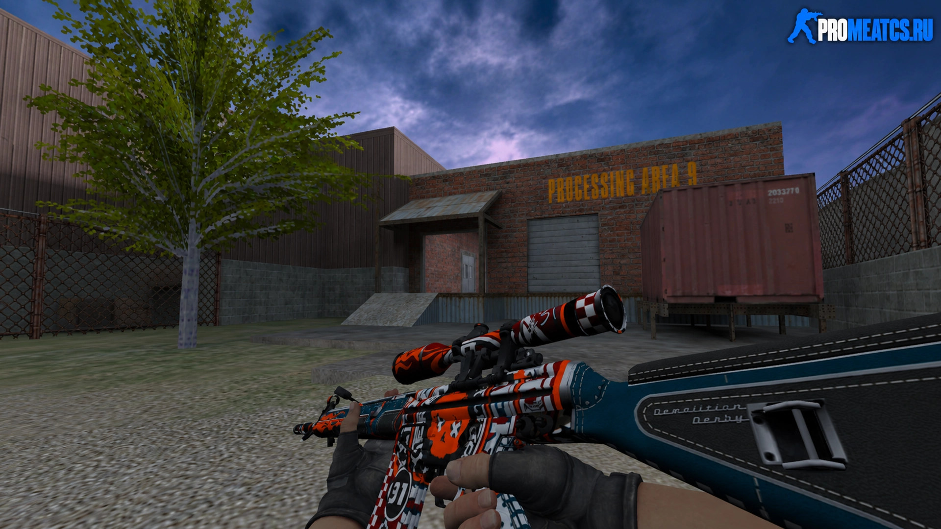 Модель G3SG1 Demolition Derby для CS 1.6 — скриншот 1