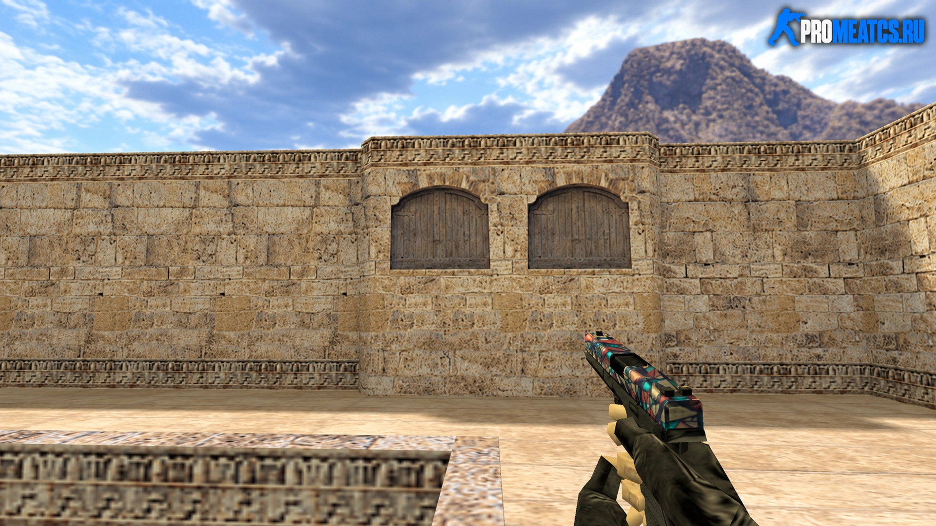 Модель Glock Кубикс для CS 1.6 — скриншот 1