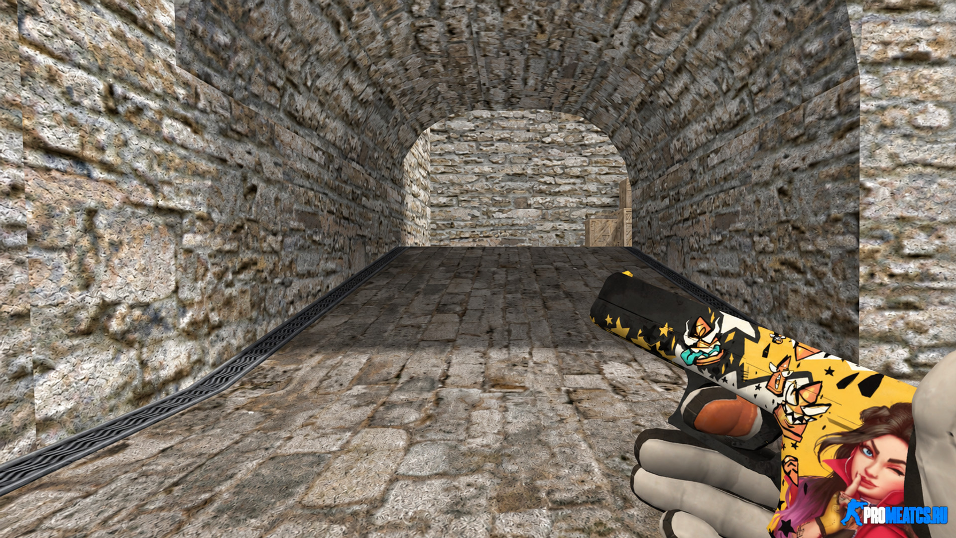 Модель HD Glock Bullet Queen для CS 1.6 — скриншот 1