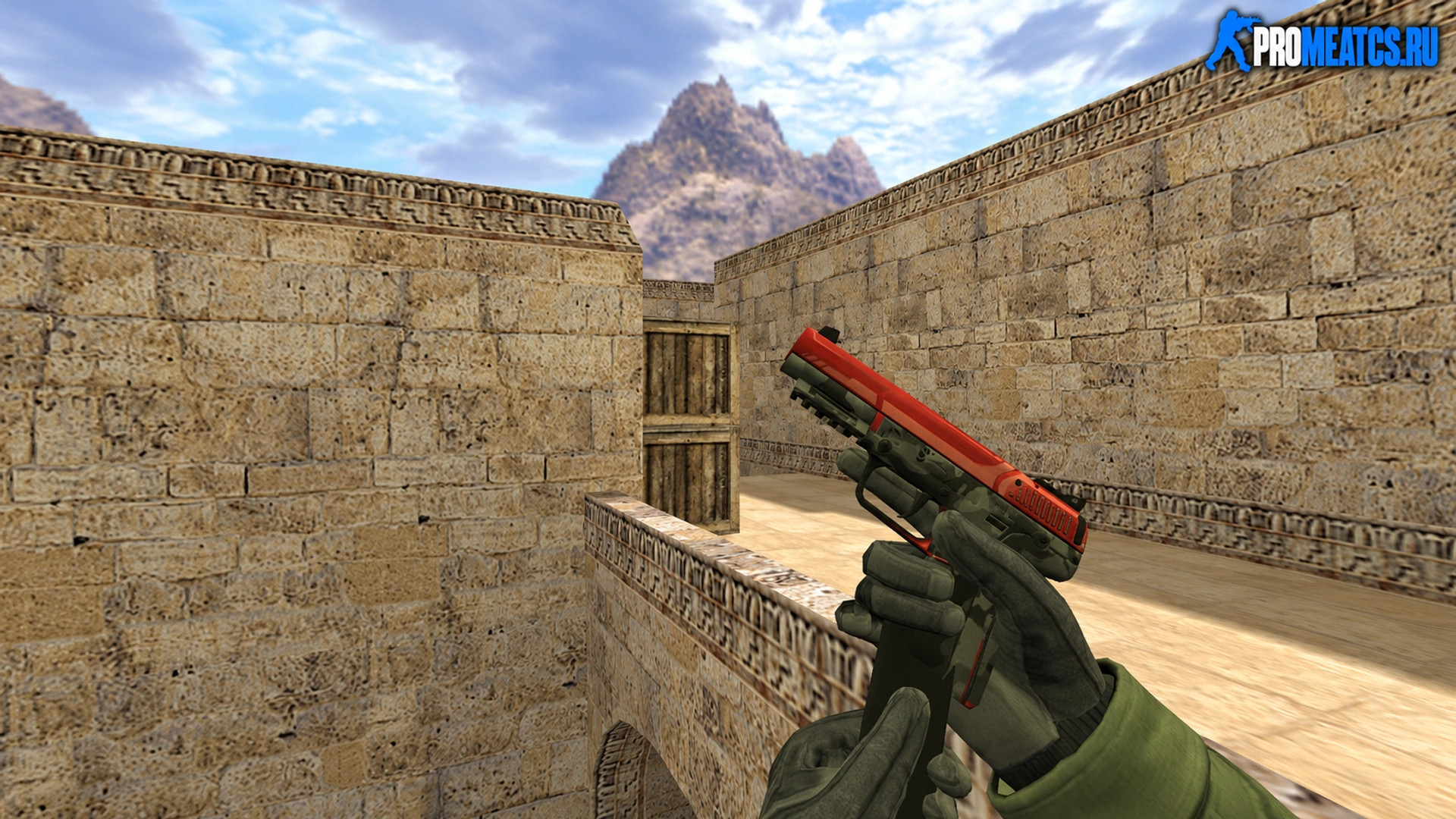 Модель Five Seven Городская опасность для CS 1.6 — скриншот 1