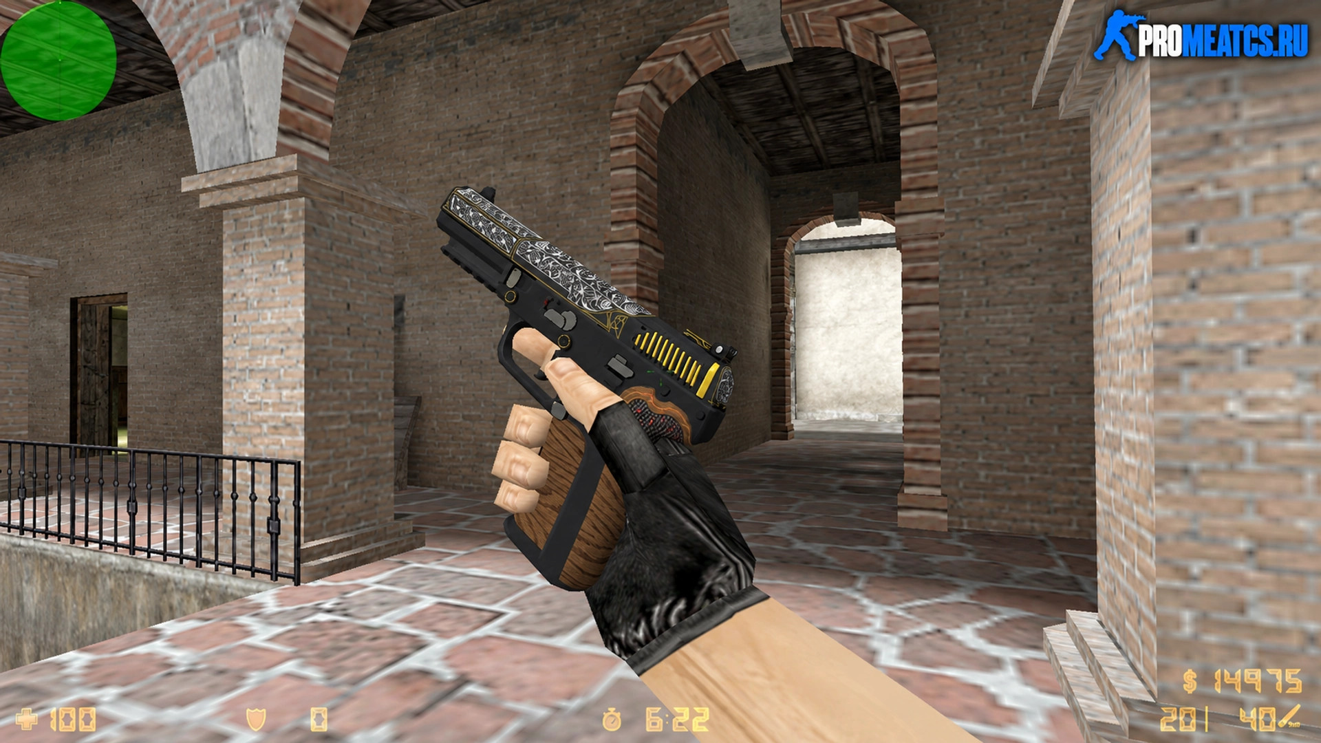 Модель Five-Seven Сказки охотника для CS 1.6 — скриншот 1