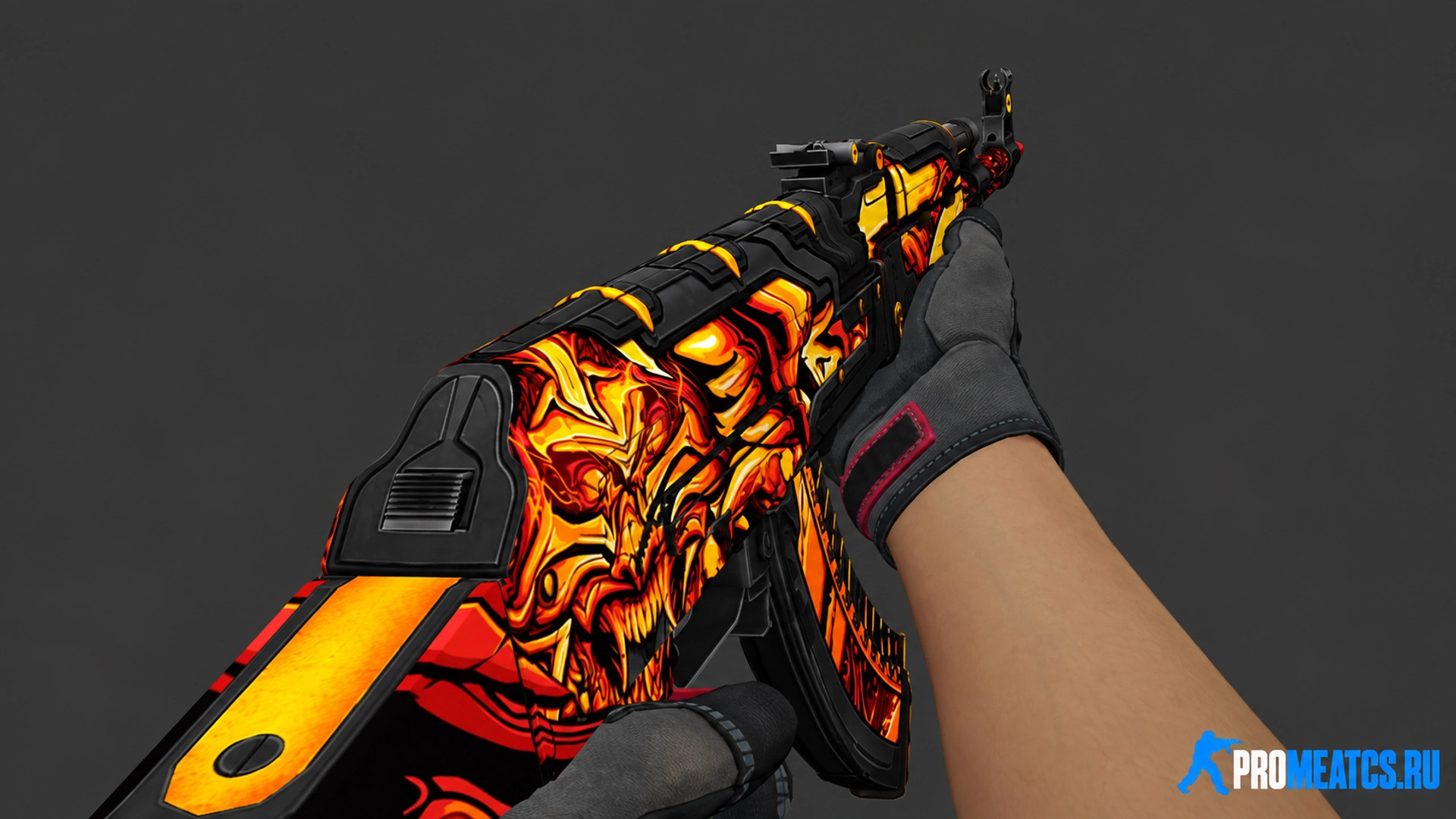 Модель «HD AK-47 Demon» для CS 1.6 — скриншот 1