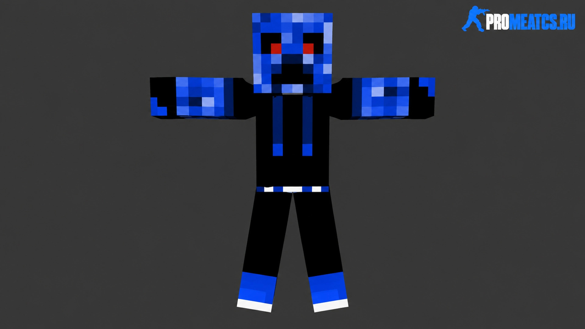 Мужская модель «Minecraft Skin» для CS 1.6 — скриншот 1