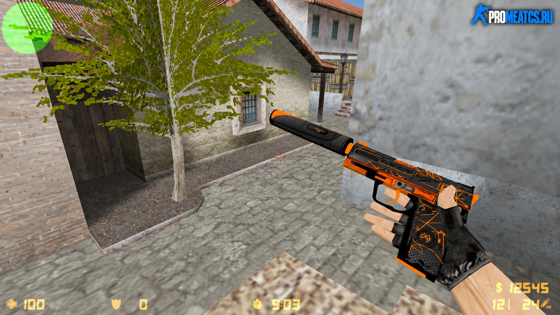 Модель USP Препятствие для CS 1.6 — скриншот 1