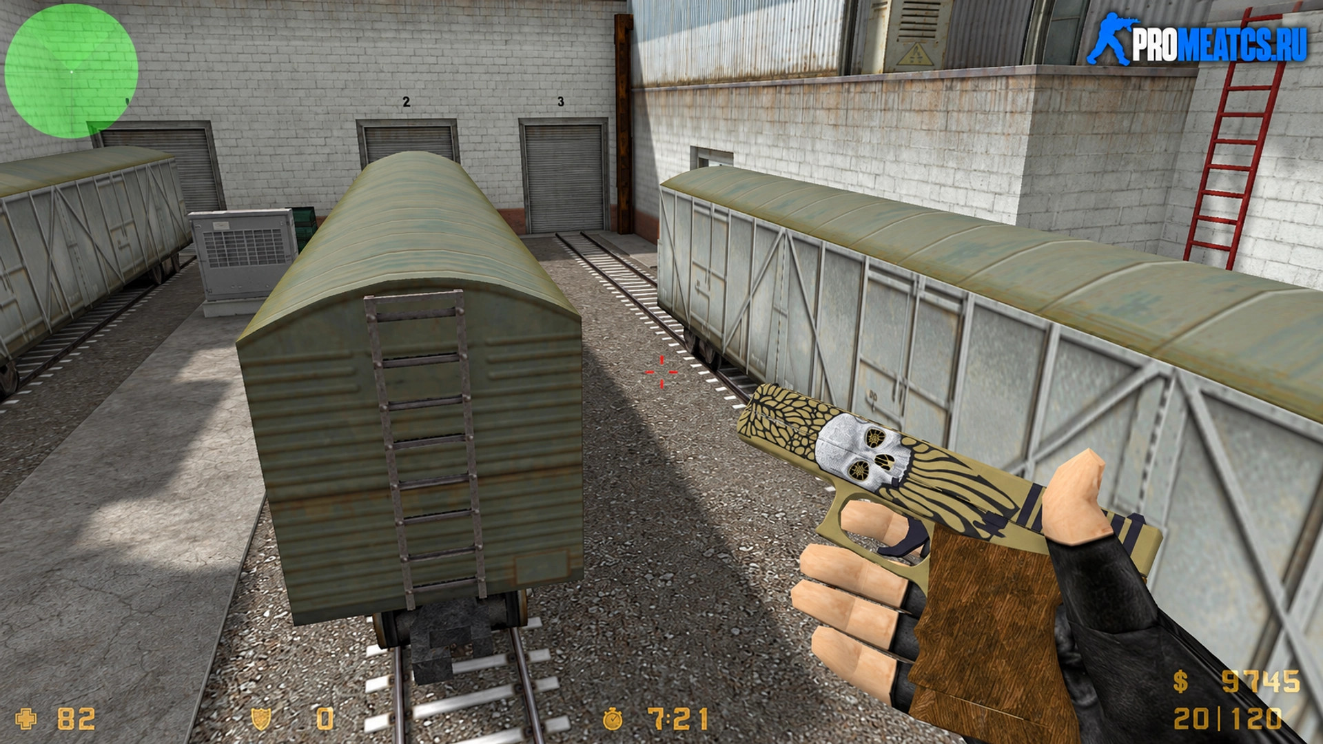 Модель Glock Йорик для CS 1.6 — скриншот 1
