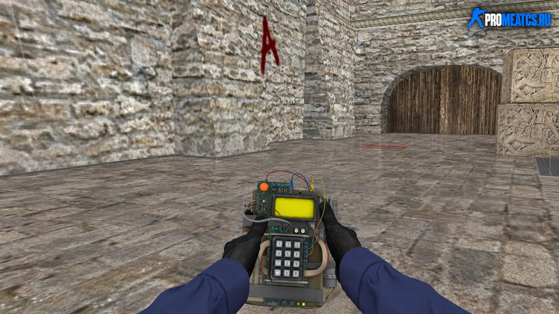 Новая модель бомбы из CS:GO для CS 1.6 — скриншот 1