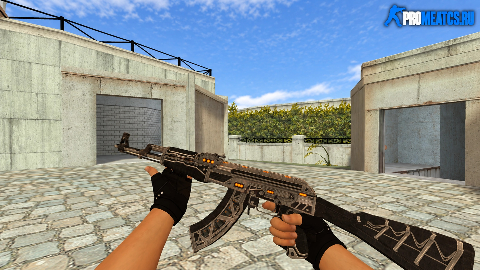 Модель AK-47 «Mass Driver» для CS 1.6 — скриншот 1
