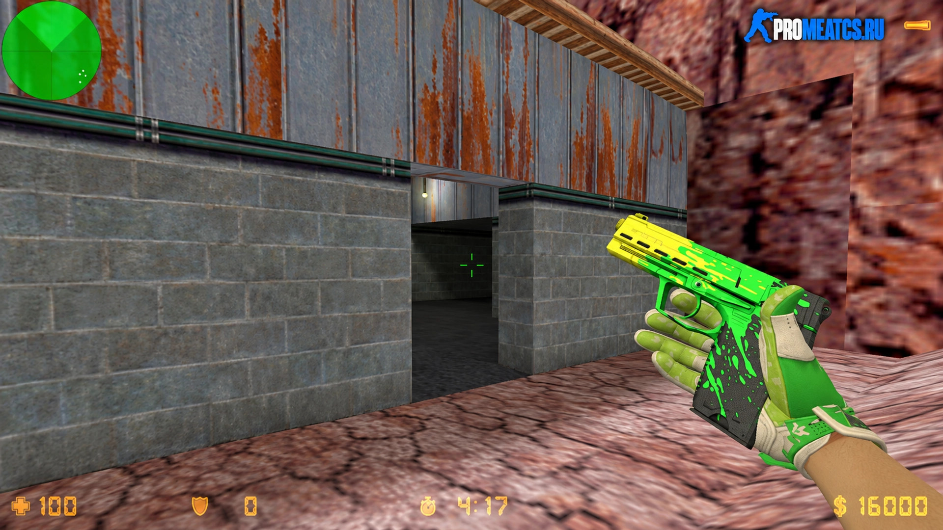 Модель USP-S Fatcap для CS 1.6 — скриншот 1