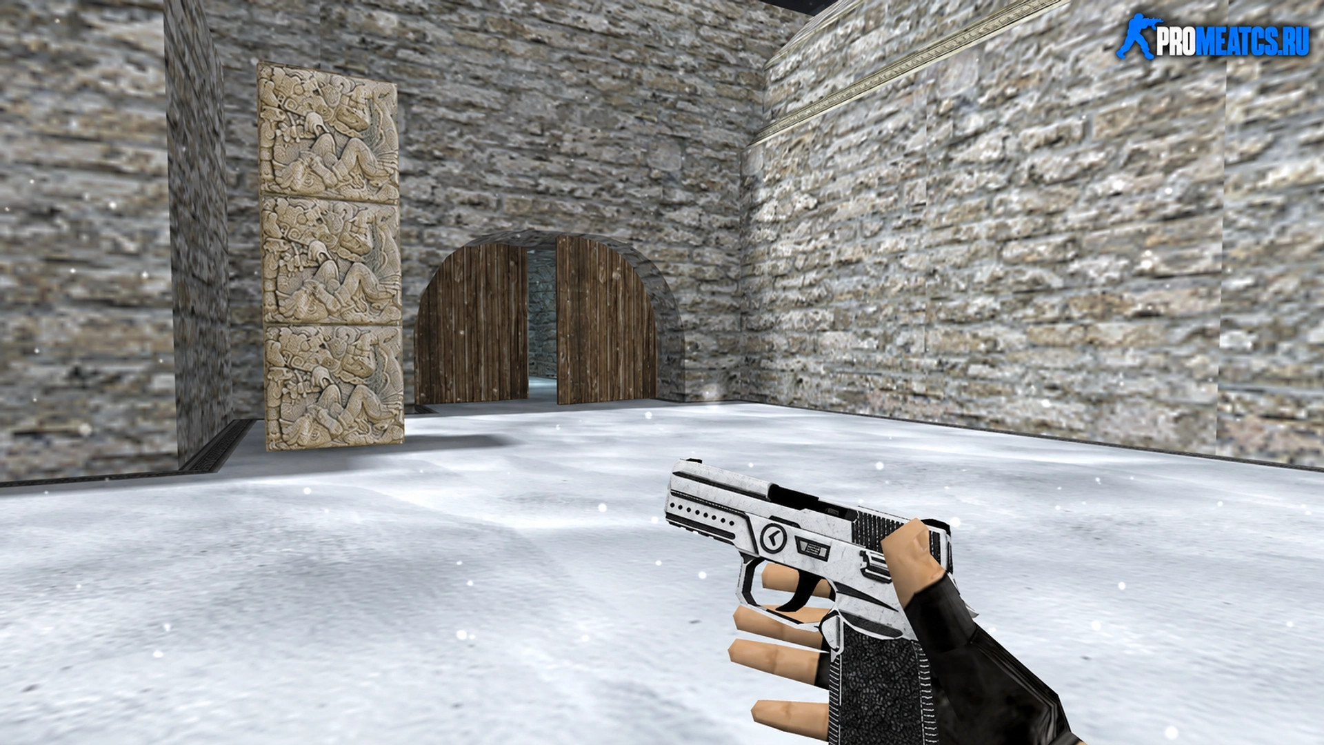 Модель HD P250 «Cerakote White» для CS 1.6 — скриншот 1