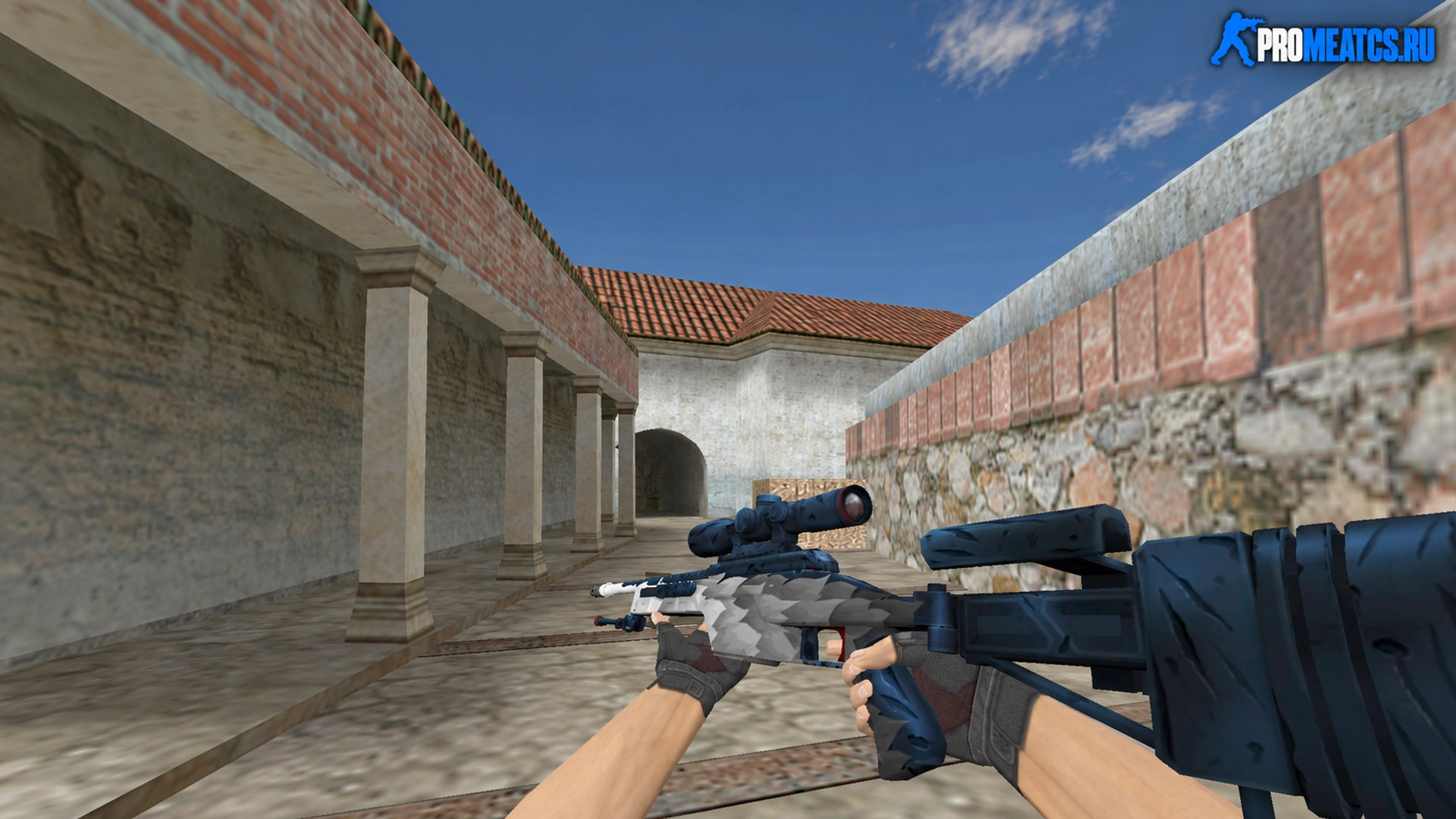 Модель SSG 08 «Белый клык» для CS 1.6 — скриншот 1