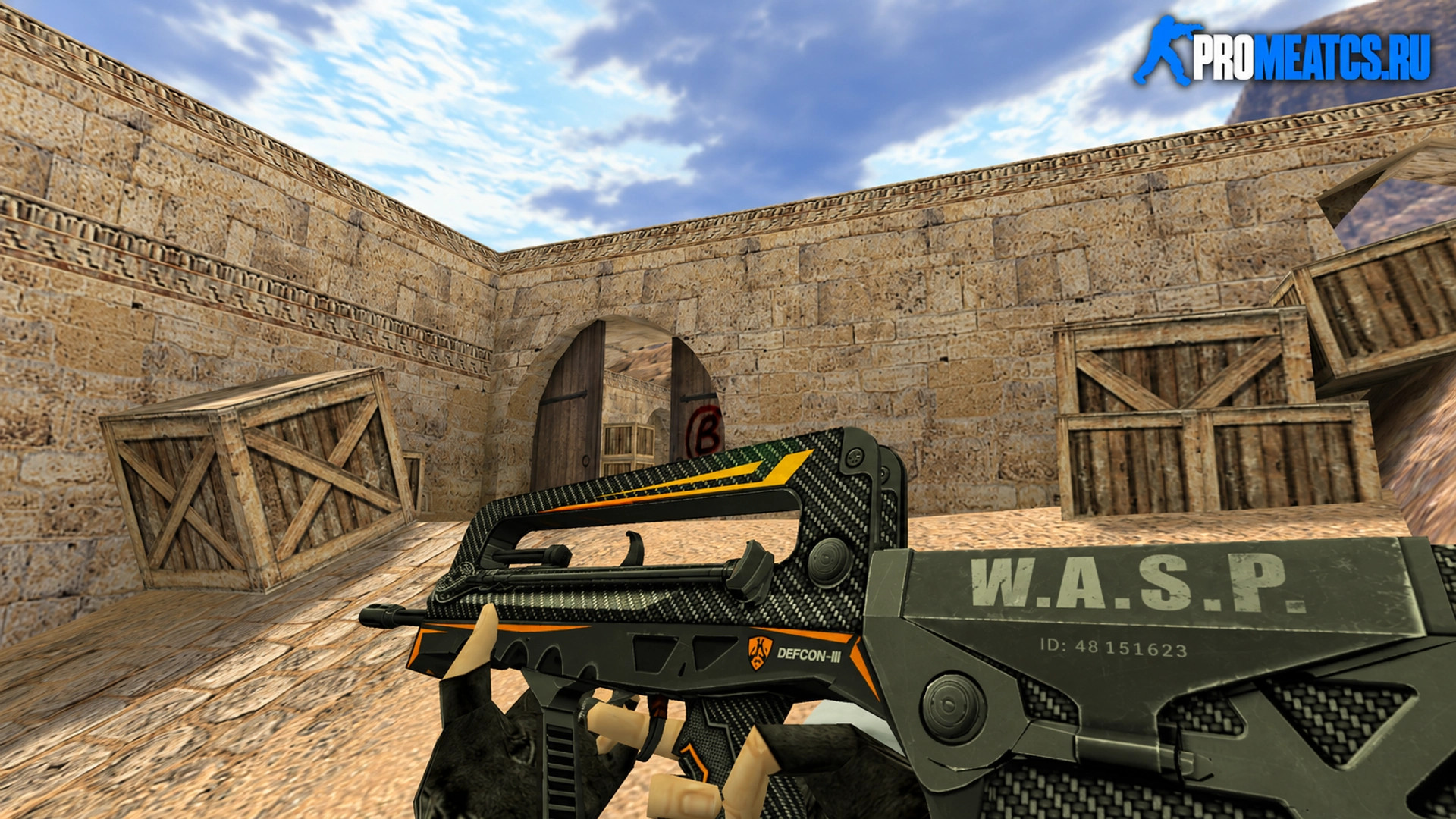 Модель Famas «WASP» для CS 1.6 — скриншот 1