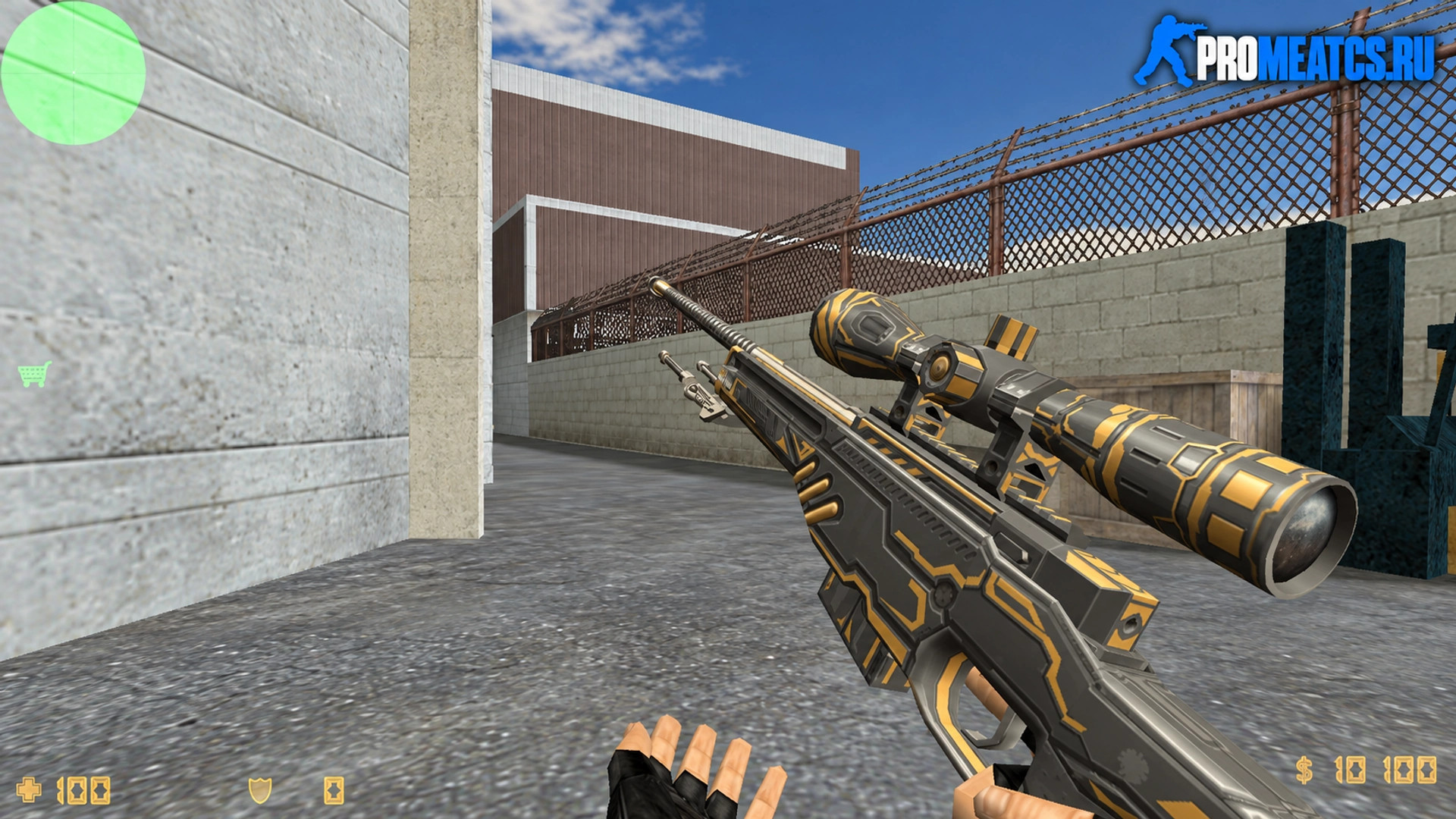 Модель AWP «Hyperion» для CS 1.6 — скриншот 1
