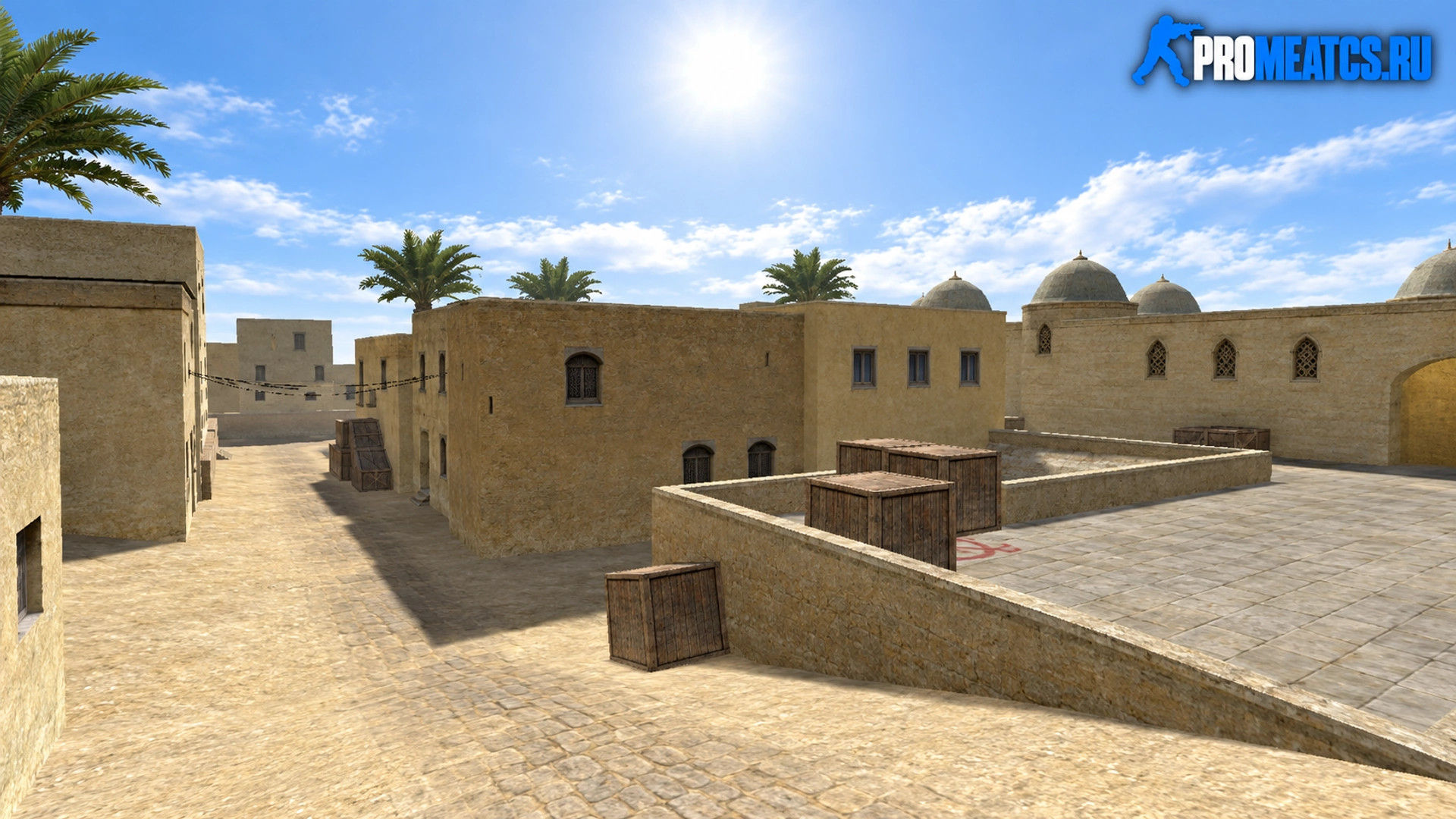 Карта «css_dust2_remake» для CS 1.6 — скриншот 1