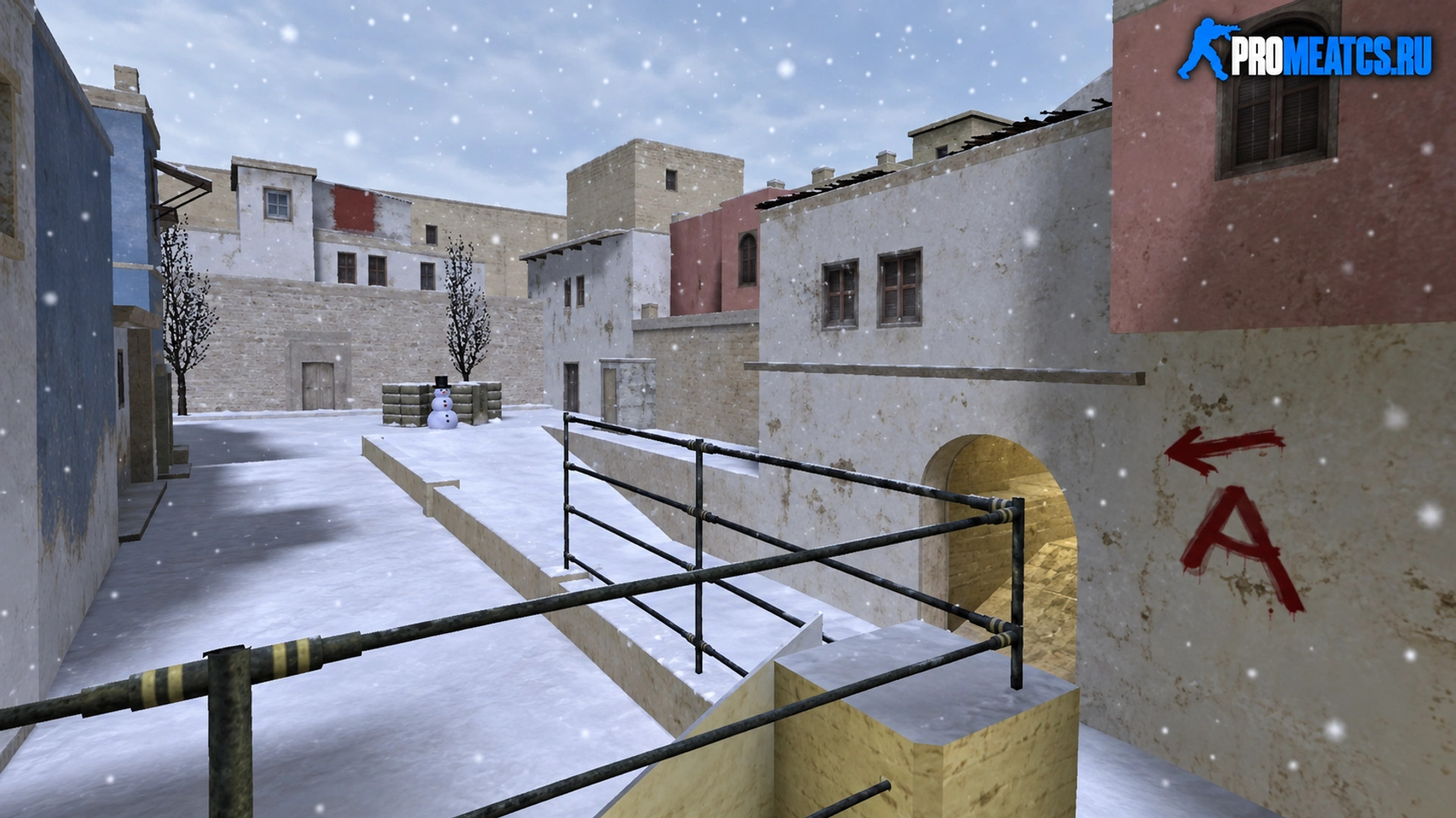 Карта «css_miragewinter_go» для CS 1.6 — скриншот 1