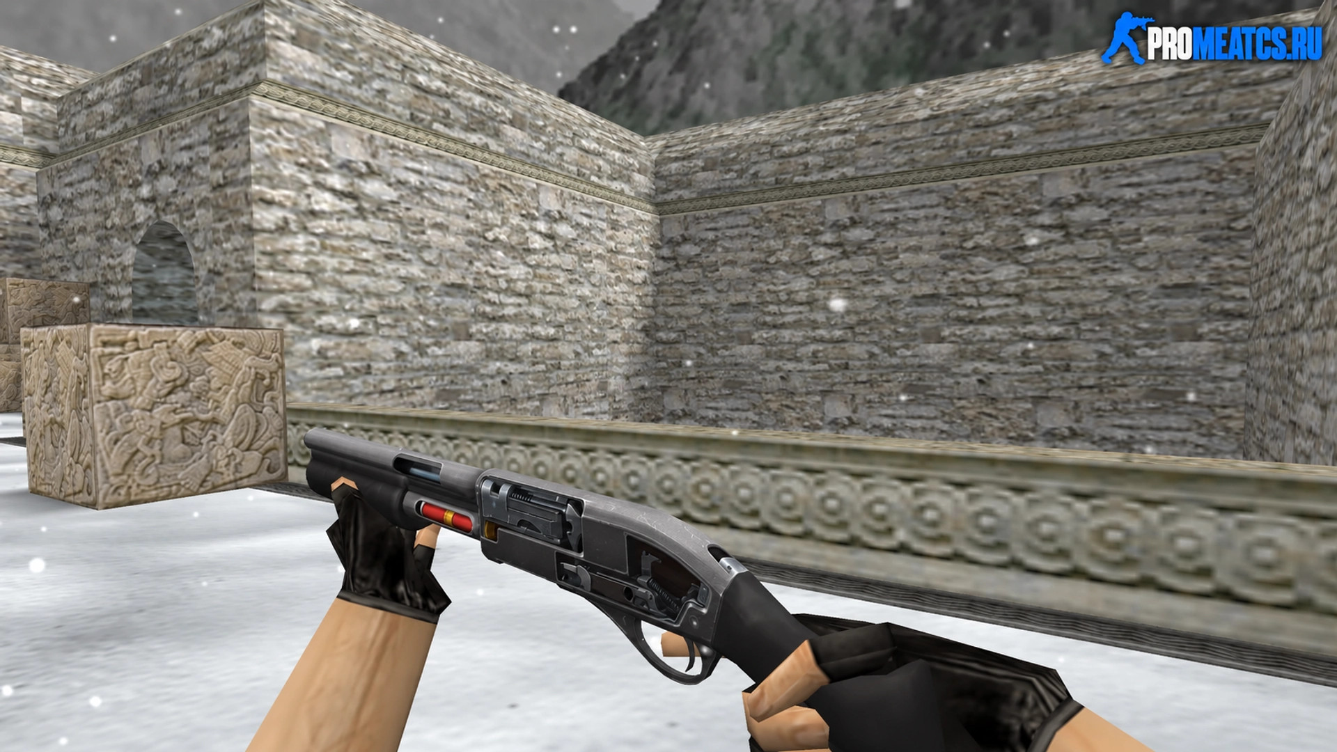 Модель HD Sawed-Off «Cutaway» для CS 1.6 — скриншот 1
