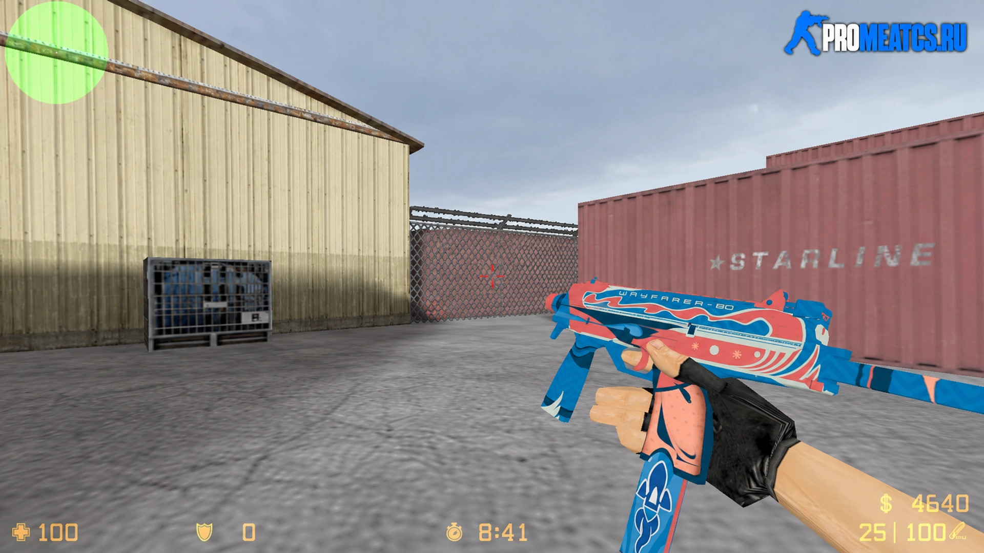Модель MP9 «Путник 80» для CS 1.6 — скриншот 1