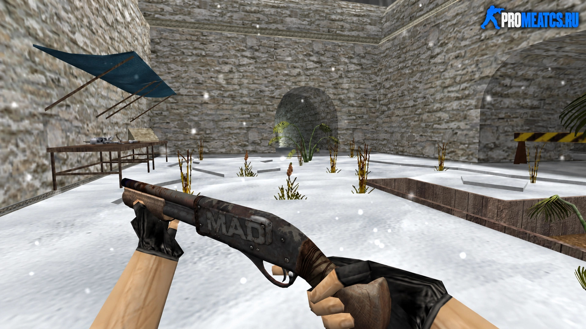 Модель HD Sawed-Off «Mad Maniac» для CS 1.6 — скриншот 1