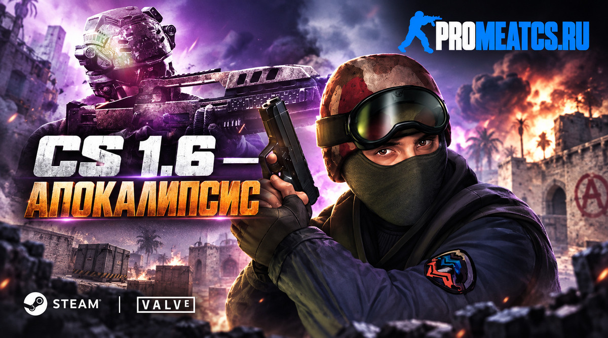 CS 1.6 (КС 1.6) Апокалипсис — скриншот 1