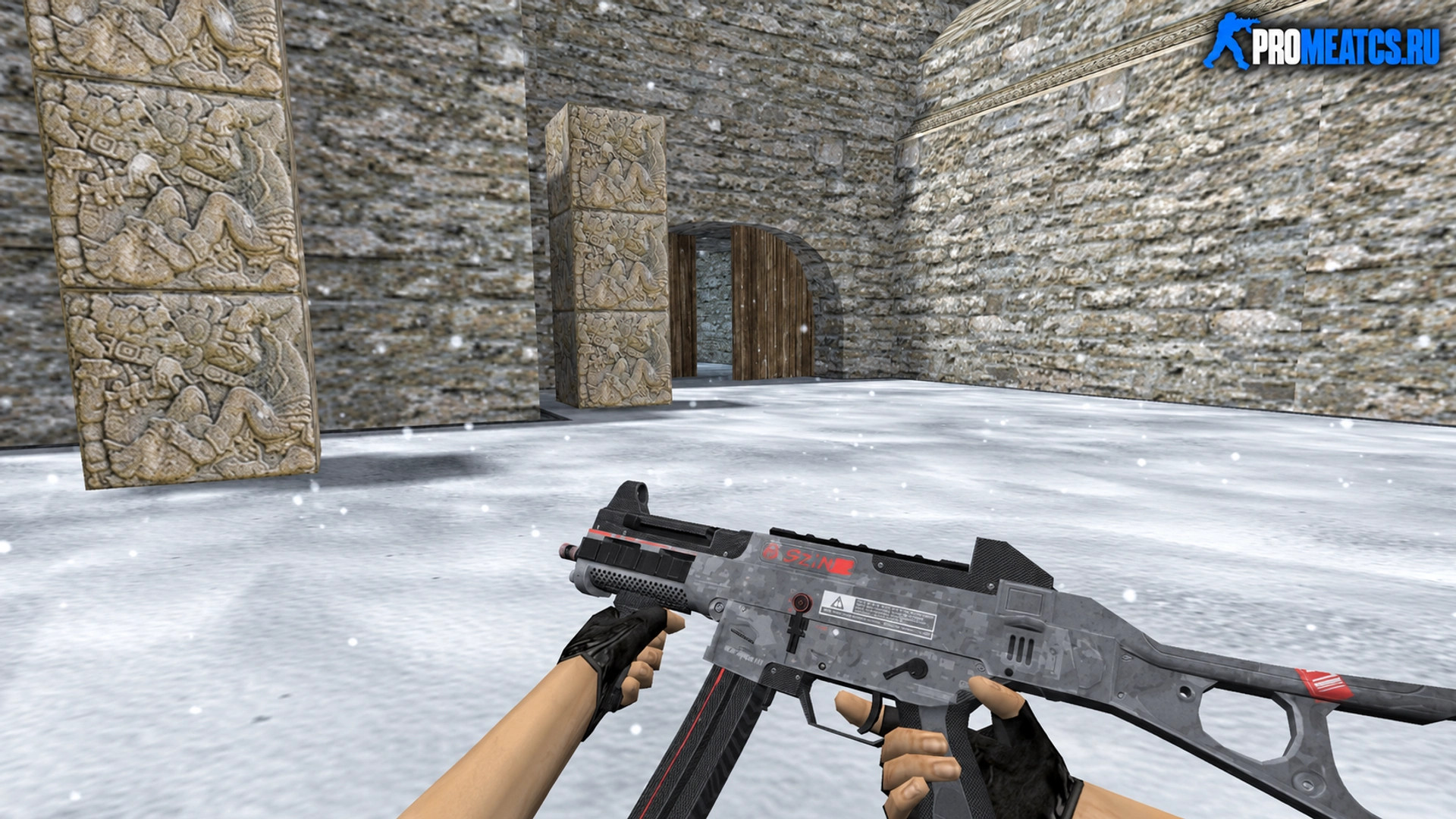 Модель HD UMP-45 «Dystopia» для CS 1.6 — скриншот 1