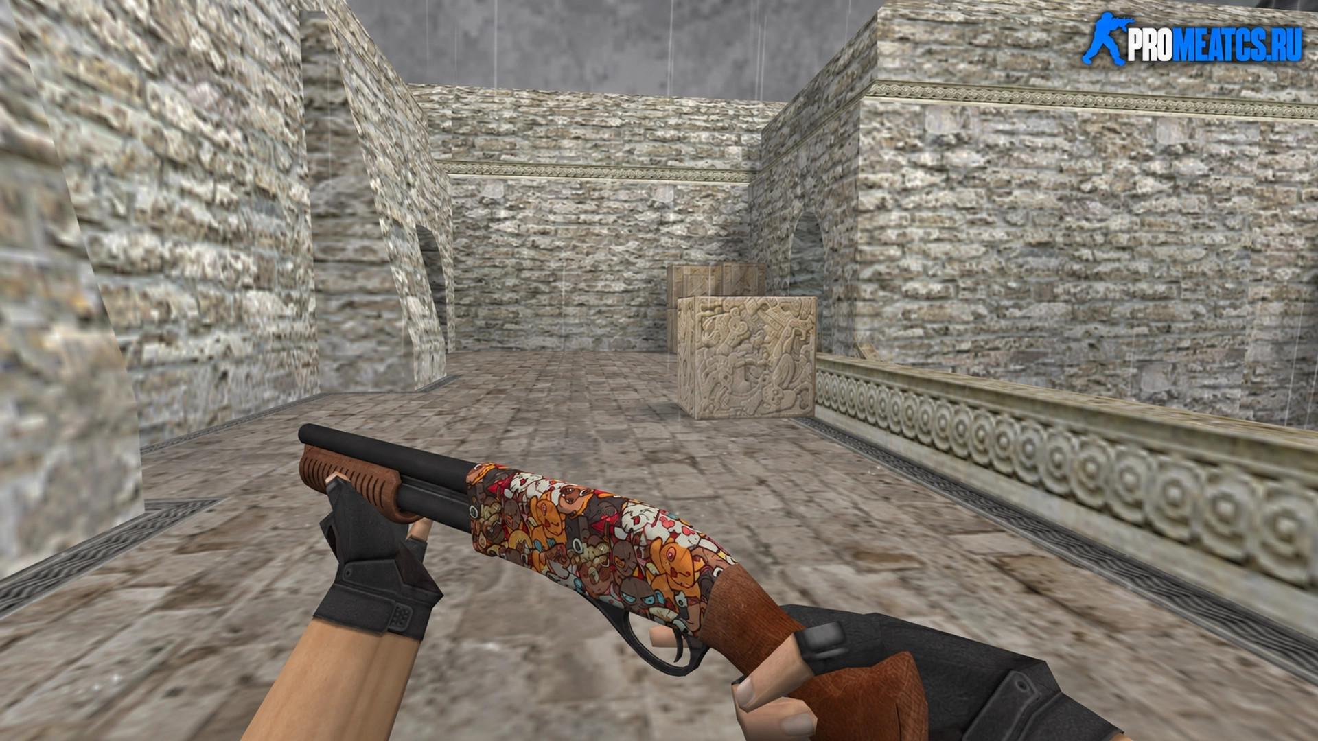 Модель HD Sawed-Off «PawPaw» для CS 1.6 — скриншот 1