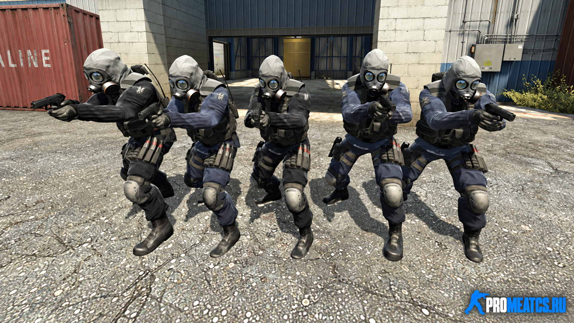 Модели игроков «SAS» из CS:GO для CS 1.6 — скриншот 1