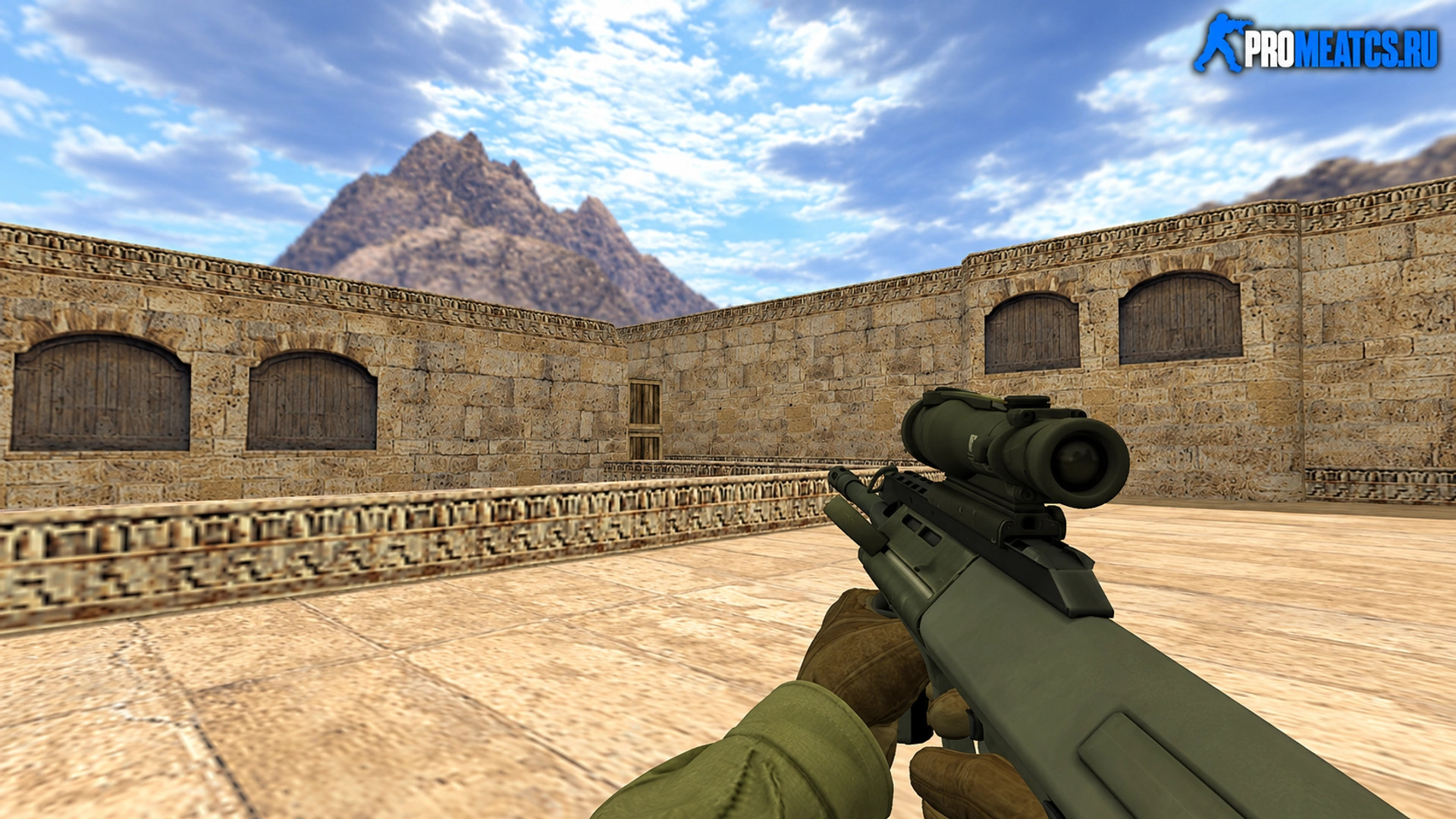 Модель AUG Гроза для CS 1.6 — скриншот 1