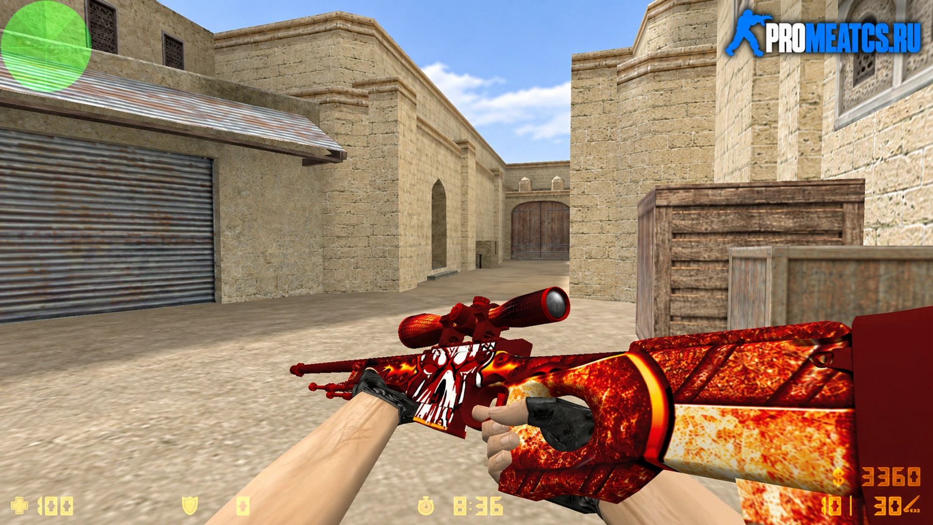Модель AWP «Prima» для CS 1.6 — скриншот 1