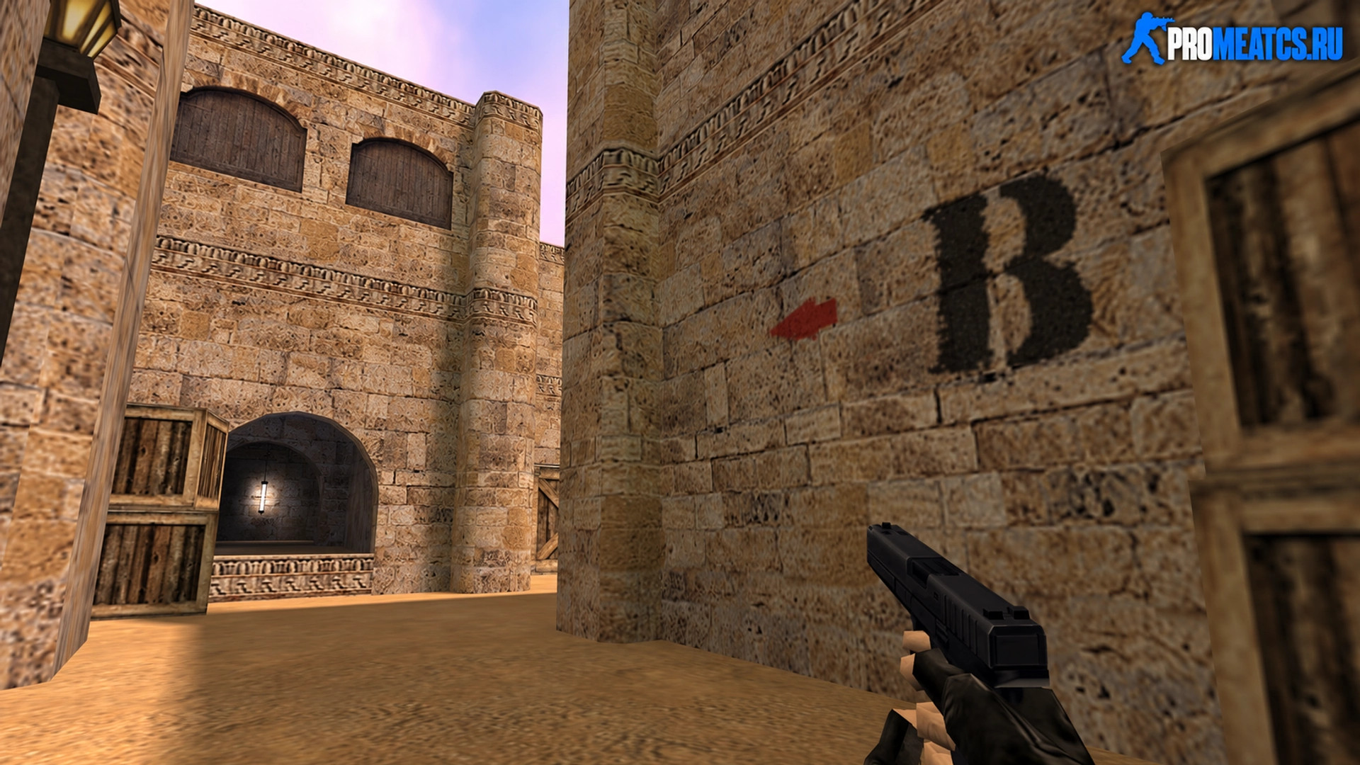 Карта de_sandstone_v4 для CS 1.6 (КС 1.6) — скриншот 1