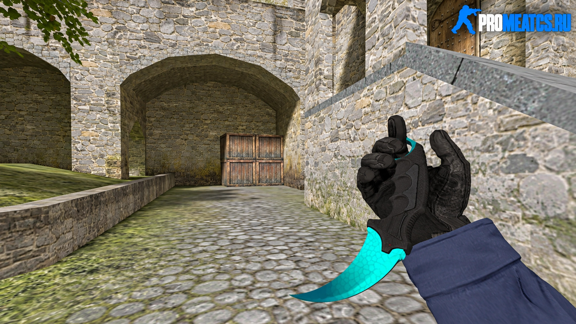 Модель ножа Karambit «Fusion» для CS 1.6 — скриншот 1