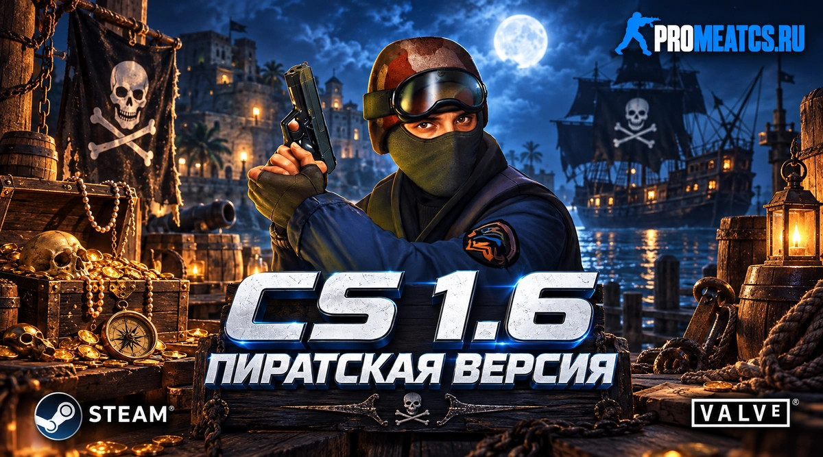 CS 1.6 пиратская версия - КС 1.6 пиратка — скриншот 1