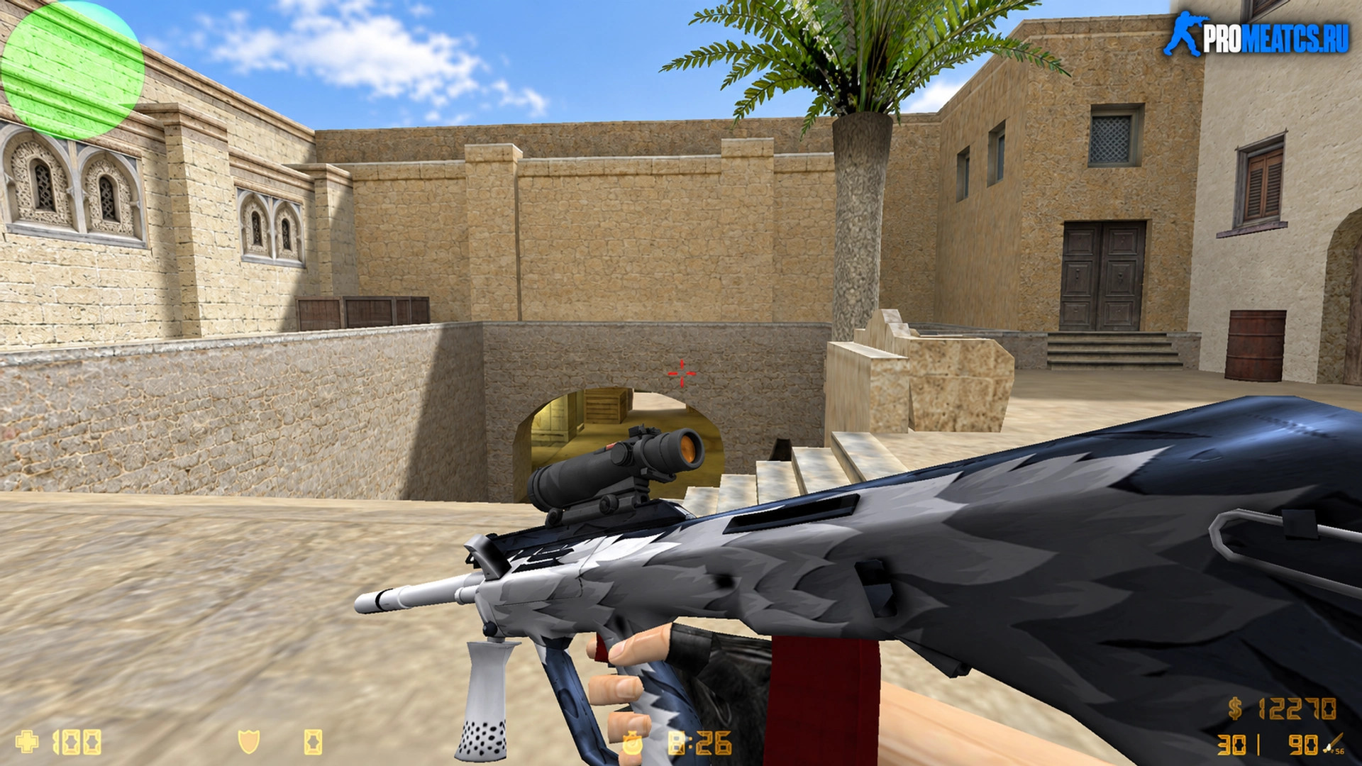 Модель AUG Белый Клык для CS 1.6 — скриншот 1