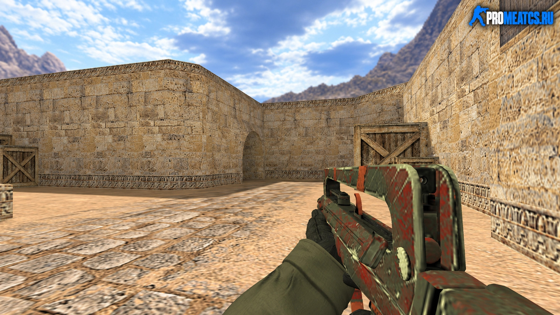 Модель Famas Выживший для CS 1.6 — скриншот 1