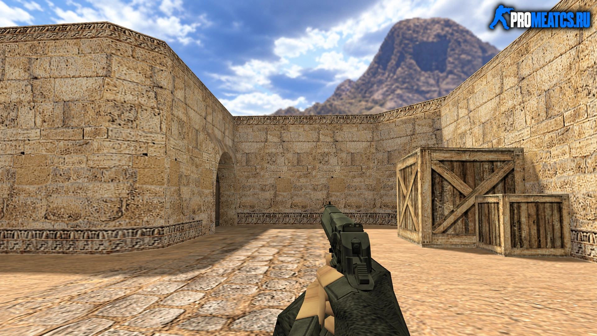 Модель Deagle Черный для CS 1.6 — скриншот 1