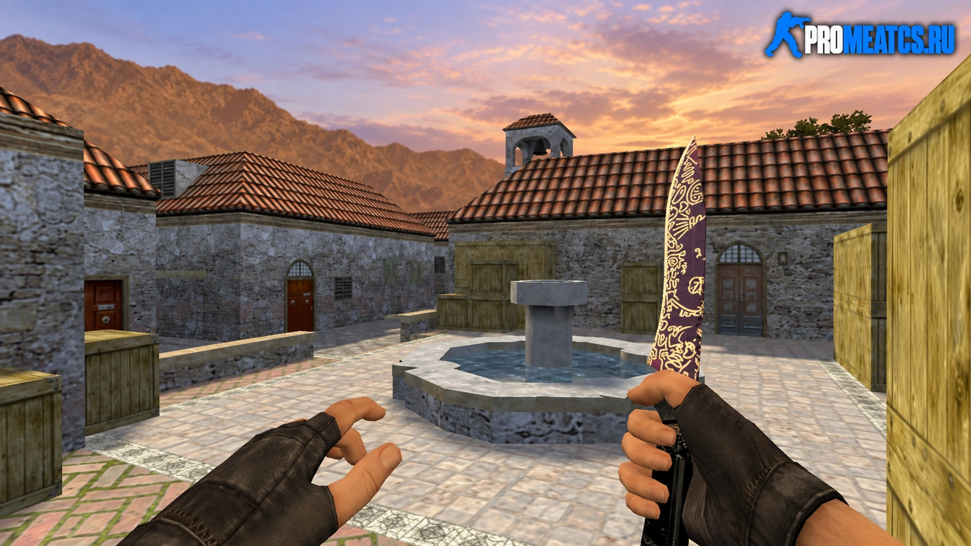 Карта «go_inferno_classic» для CS 1.6 — скриншот 1