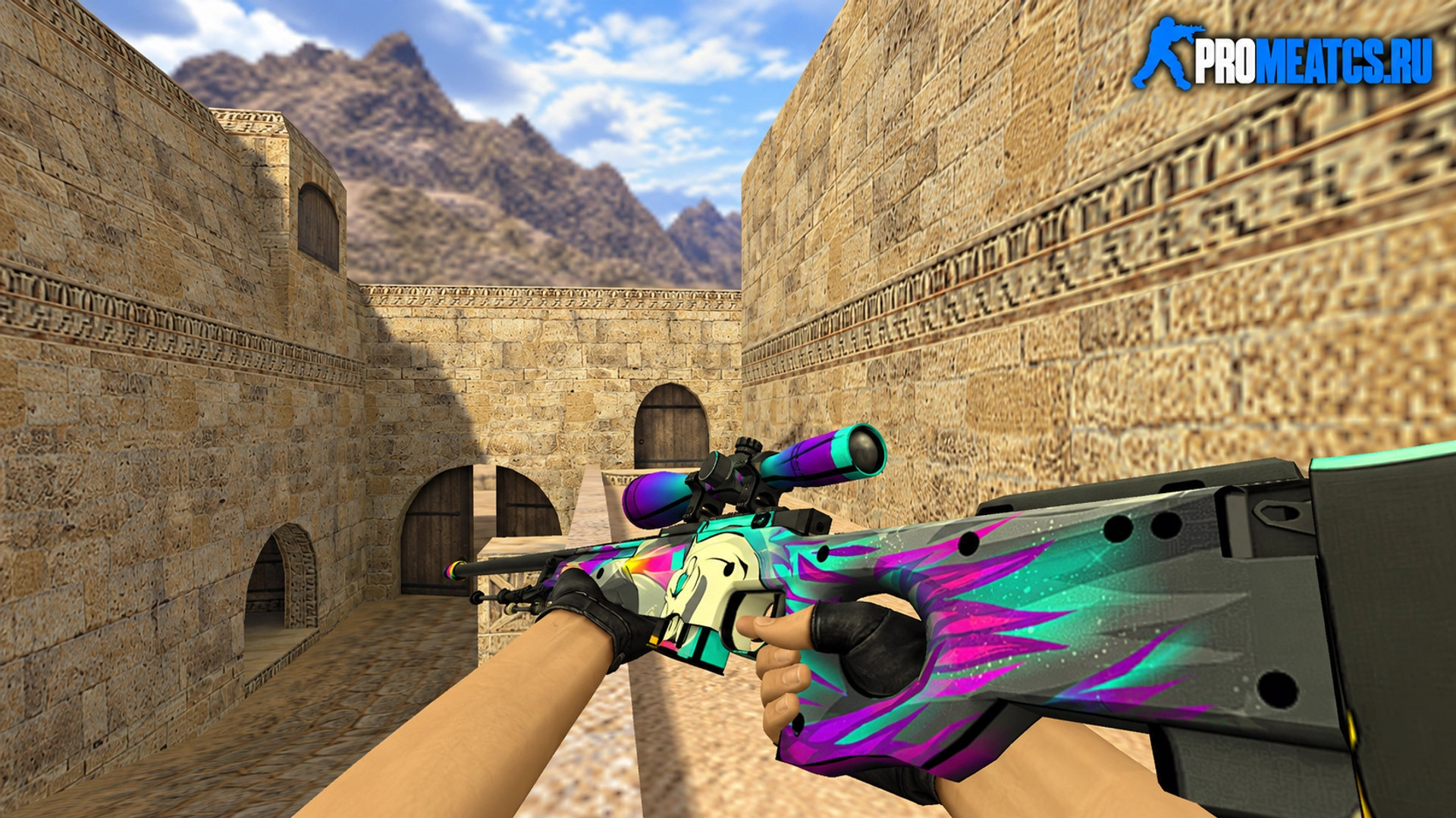 Модель AWP «Единорог» для CS 1.6 — скриншот 1